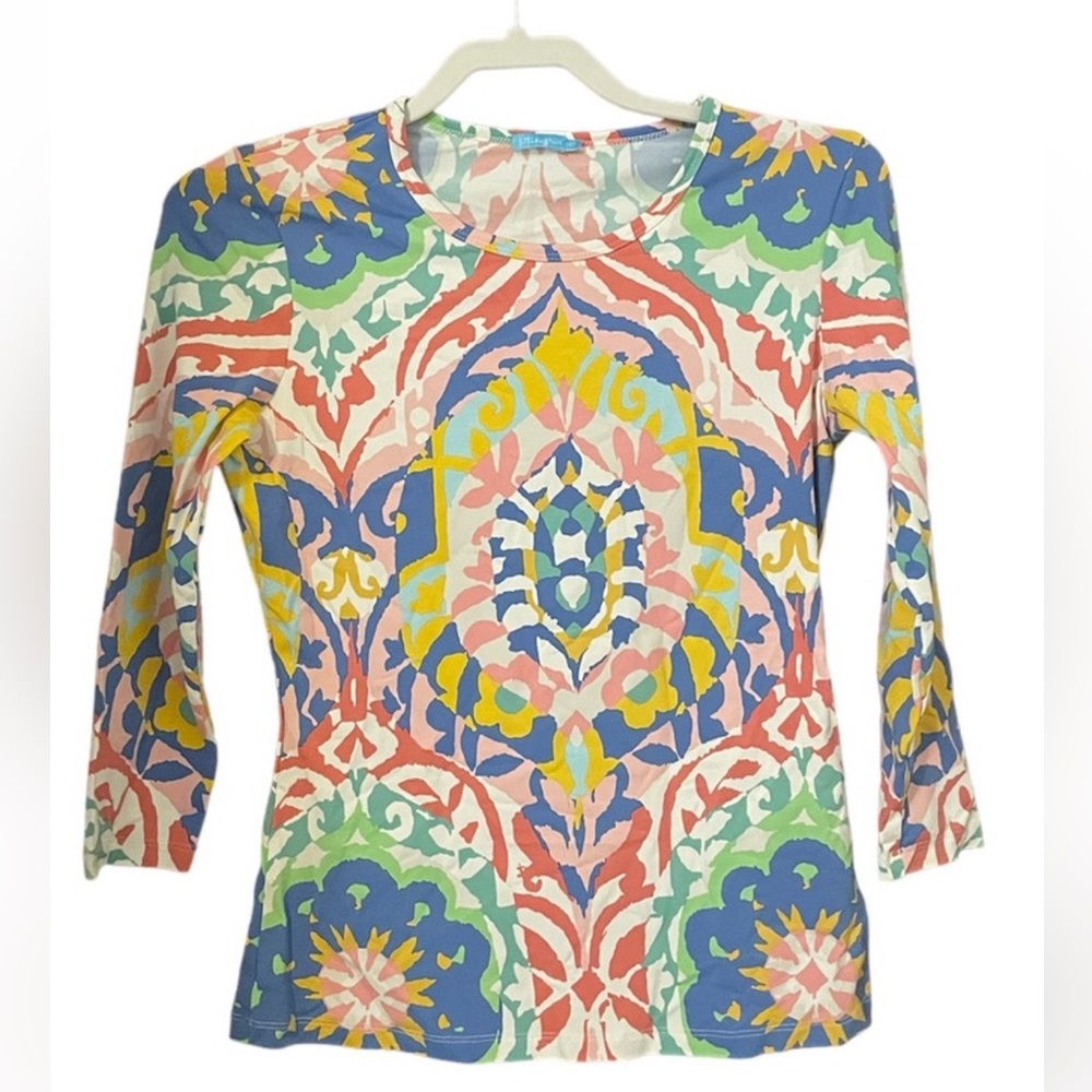 Colorful mclaughlin spring shirt size small.